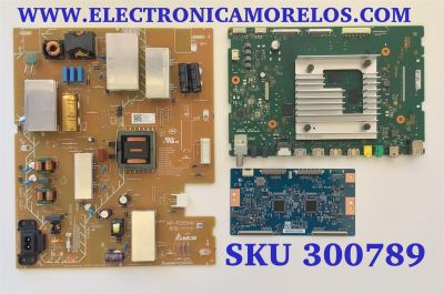 KIT DE TARJETAS PARA TV SONY 4K·UHD·HDR / NUMERO DE PARTE MAIN A5027325A 544 / 1-009-724-31 / FUENTE 100980021 / AP-P265AM / 1-009-800-21 / T-CON 5550T39C06 / 50T39 05 CTRL / PANEL YDBM050CCU11 / DISPLAY T500QVN04.4 / MODELO KD-50X85J / KD50X85J